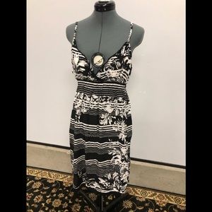 Derek hearts sun dress with metal accents on straps